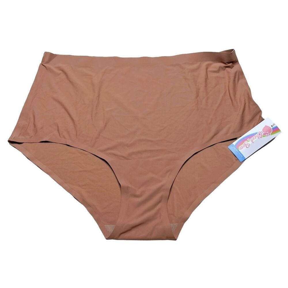 Cheek Boss Brief Panty Size 2XL light brown